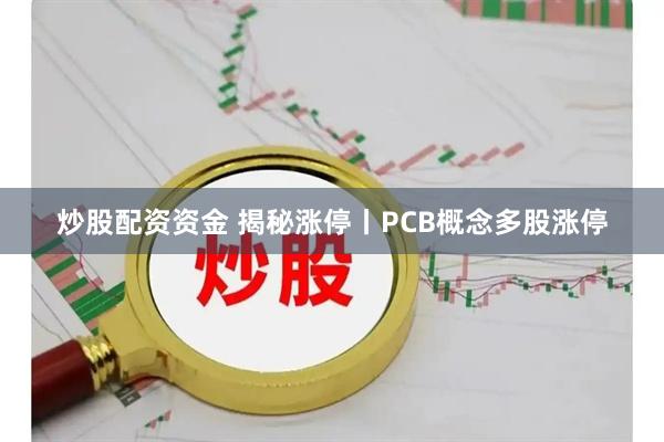 炒股配资资金 揭秘涨停丨PCB概念多股涨停